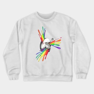 Rainbow Pop-Eye Crewneck Sweatshirt